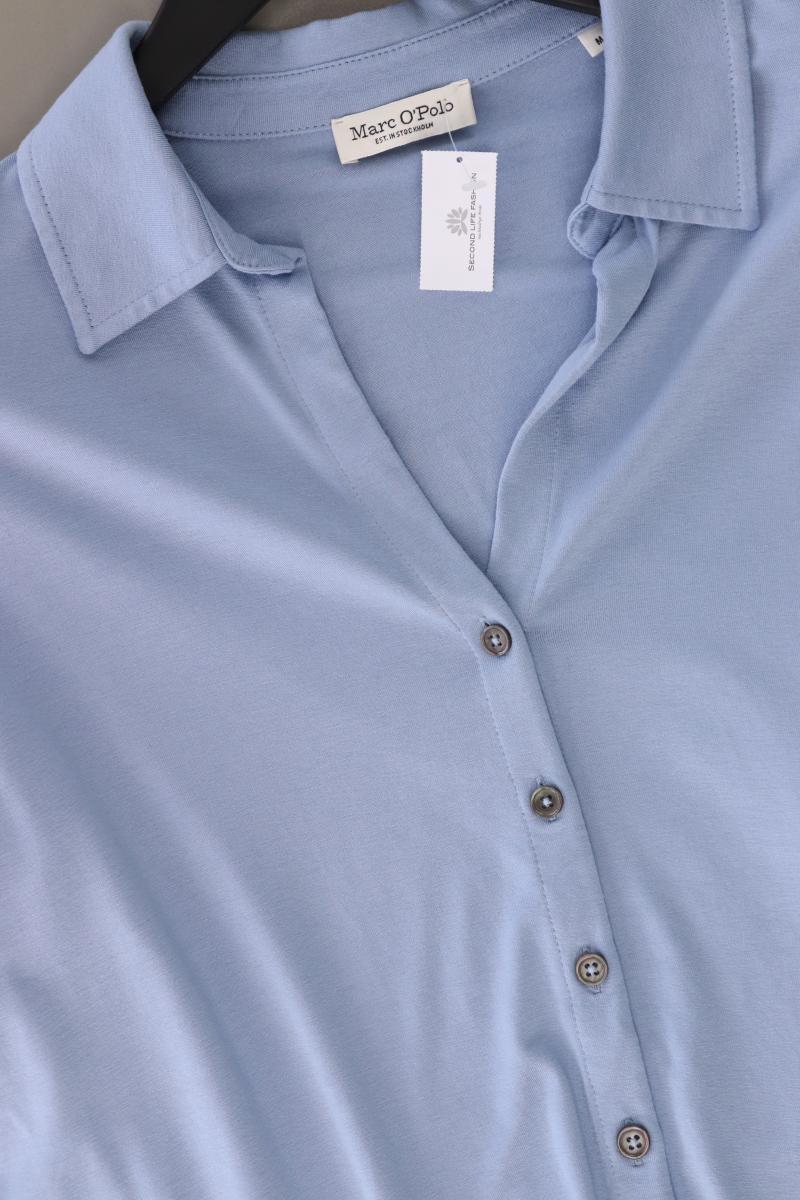 Marc O'Polo Langarmbluse Gr. M blau aus Viskose