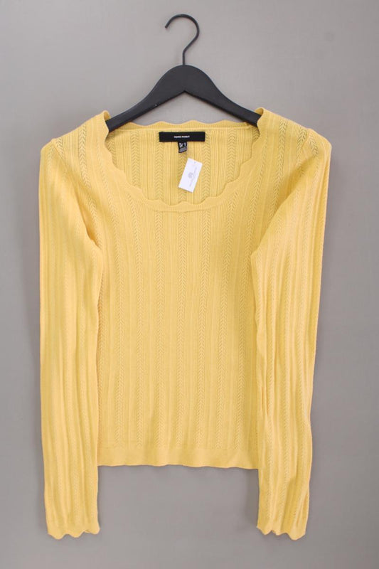 Vero Moda Langarmshirt Gr. M gelb aus Viskose