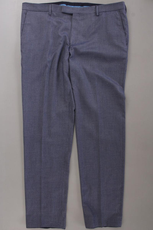 Pierre Cardin Anzughose für Herren Gr. 56 Modell Dupont blau aus Polyester