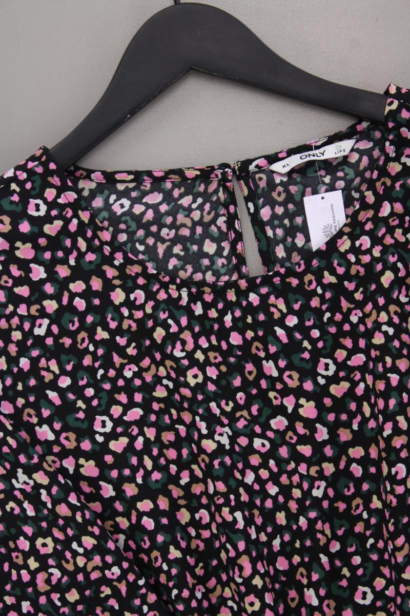 Only Langarmkleid Gr. XL mehrfarbig aus Polyester