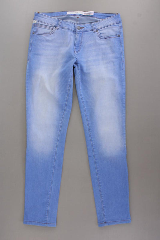 QS by s.Oliver Skinny Jeans Gr. 38/L30 blau aus Baumwolle
