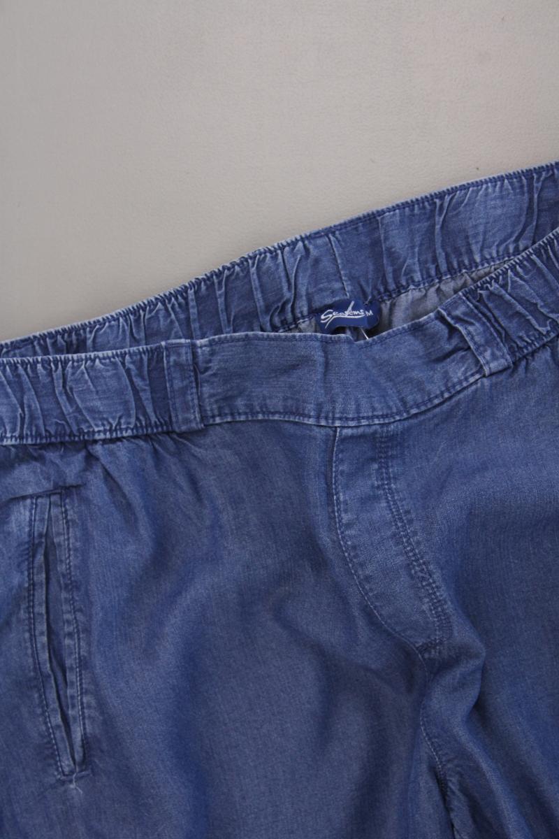 Seasons Stoffhose Gr. M blau aus Lyocell