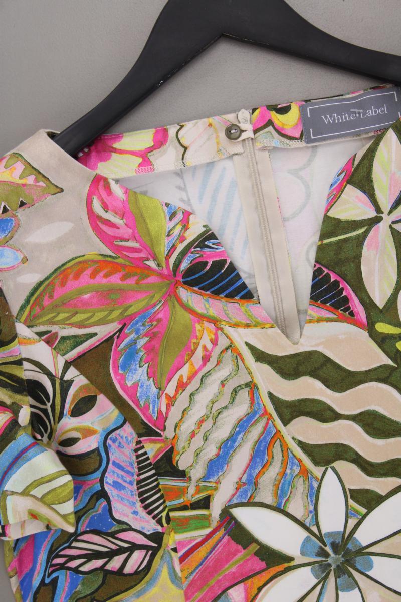 White Label Rofa Fashion Group Etuikleid Gr. 38 mit Blumenmuster Kurzarm