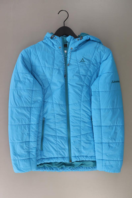 Schöffel Kapuzenjacke Gr. 44 türkis aus Polyamid