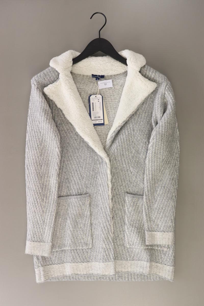 Tom Tailor Strickjacke Gr. S neu mit Etikett Neupreis: 89,99€! Langarm grau