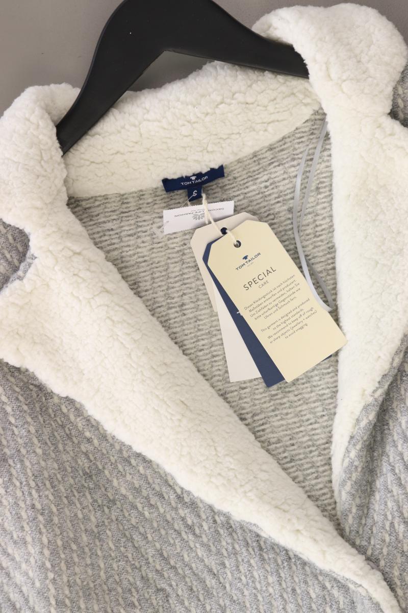 Tom Tailor Strickjacke Gr. S neu mit Etikett Neupreis: 89,99€! Langarm grau