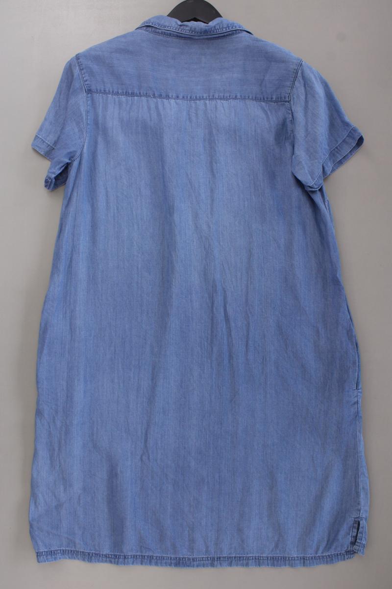 Kapalua Kleid Gr. 42 Kurzarm blau aus Lyocell