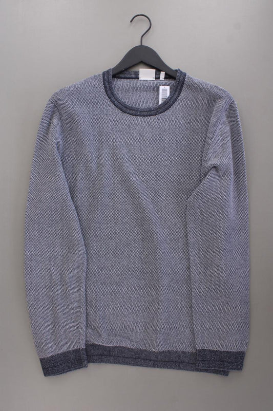 s.Oliver Feinstrickpullover für Herren Gr. XXL neuwertig grau aus Baumwolle