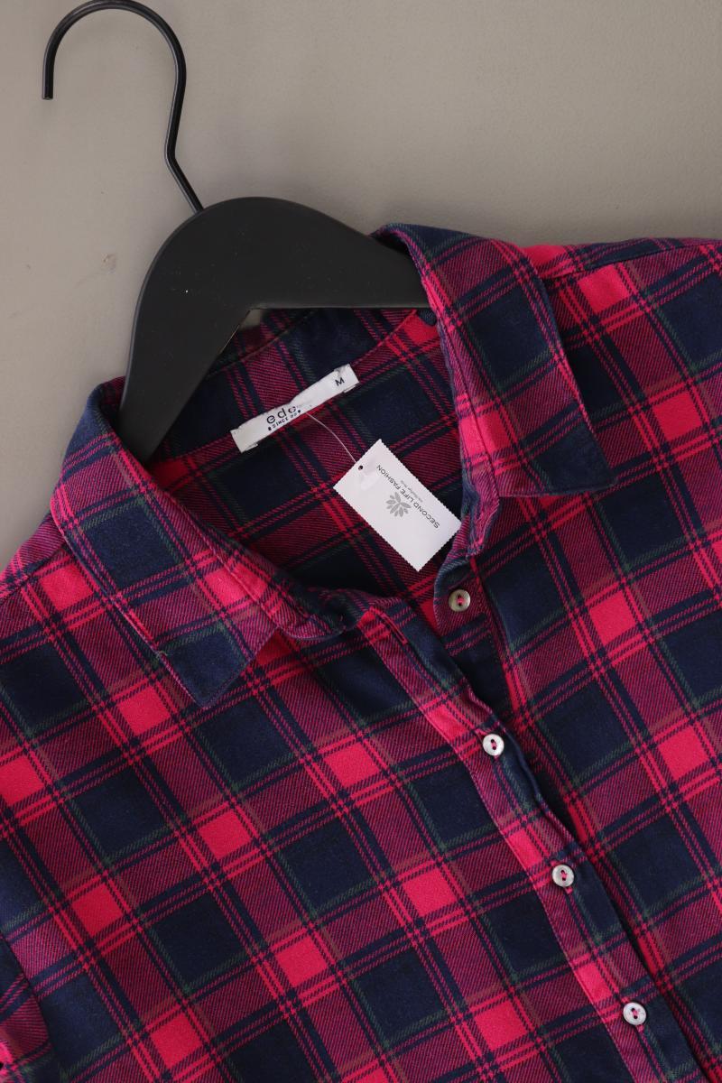edc by Esprit Karobluse Gr. M kariert Langarm pink aus Baumwolle