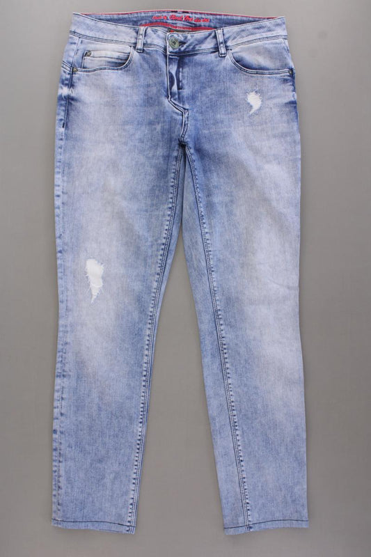 Street One Skinny Jeans Gr. W29 blau aus Baumwolle