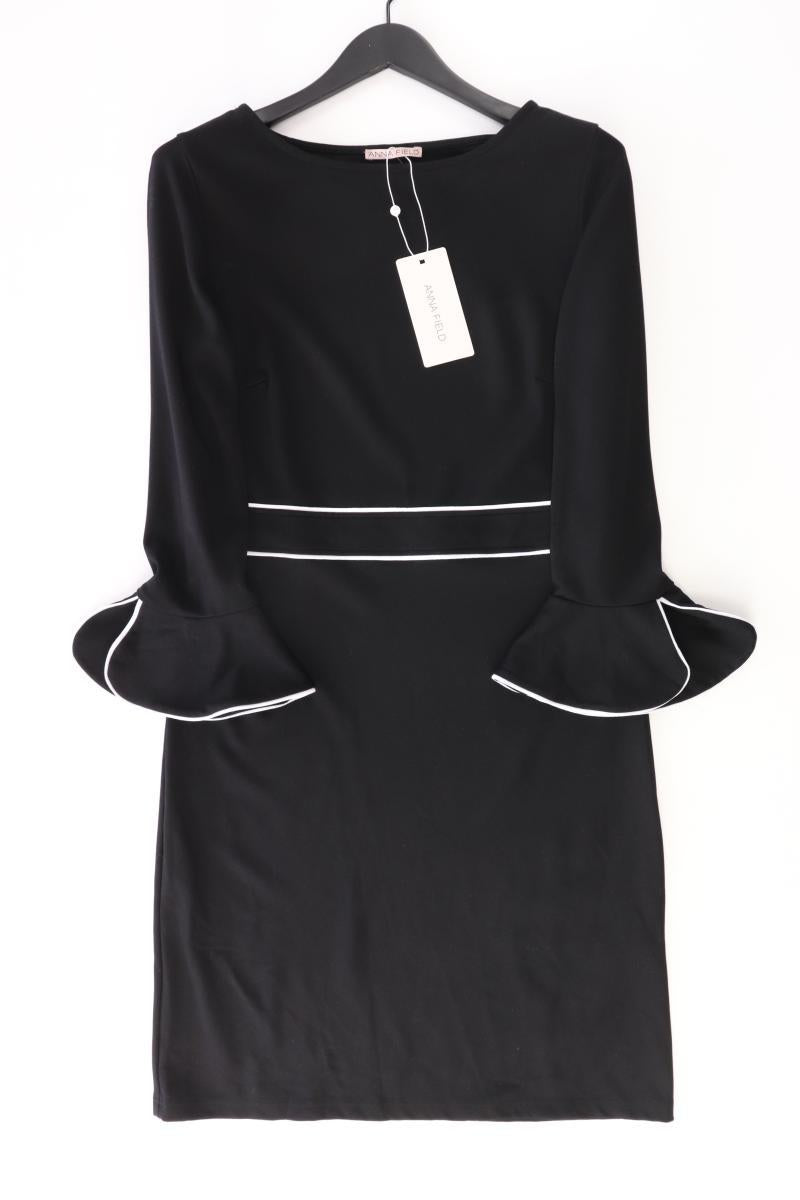 Anna Field Abendkleid Gr. 42 neu mit Etikett Langarm schwarz aus Viskose