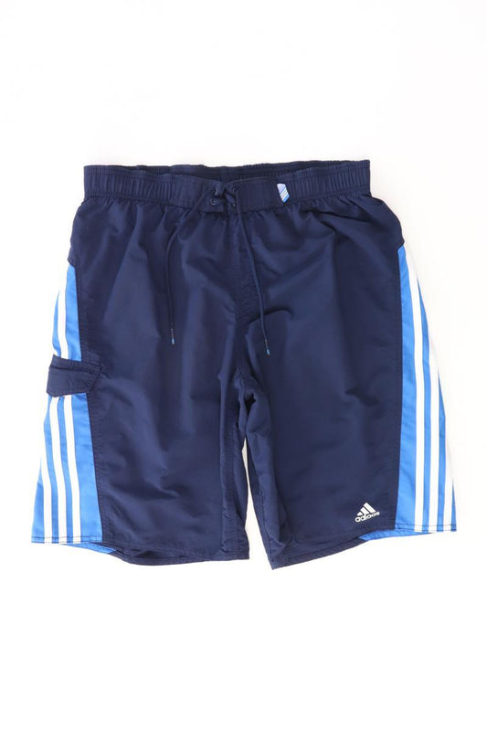 Adidas Sportshorts für Herren Gr. M blau aus Polyester