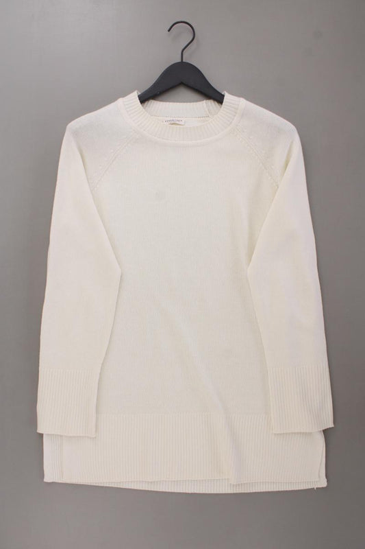 Essentials by Tchibo Strickpullover Gr. 40/42 neuwertig creme aus Polyester