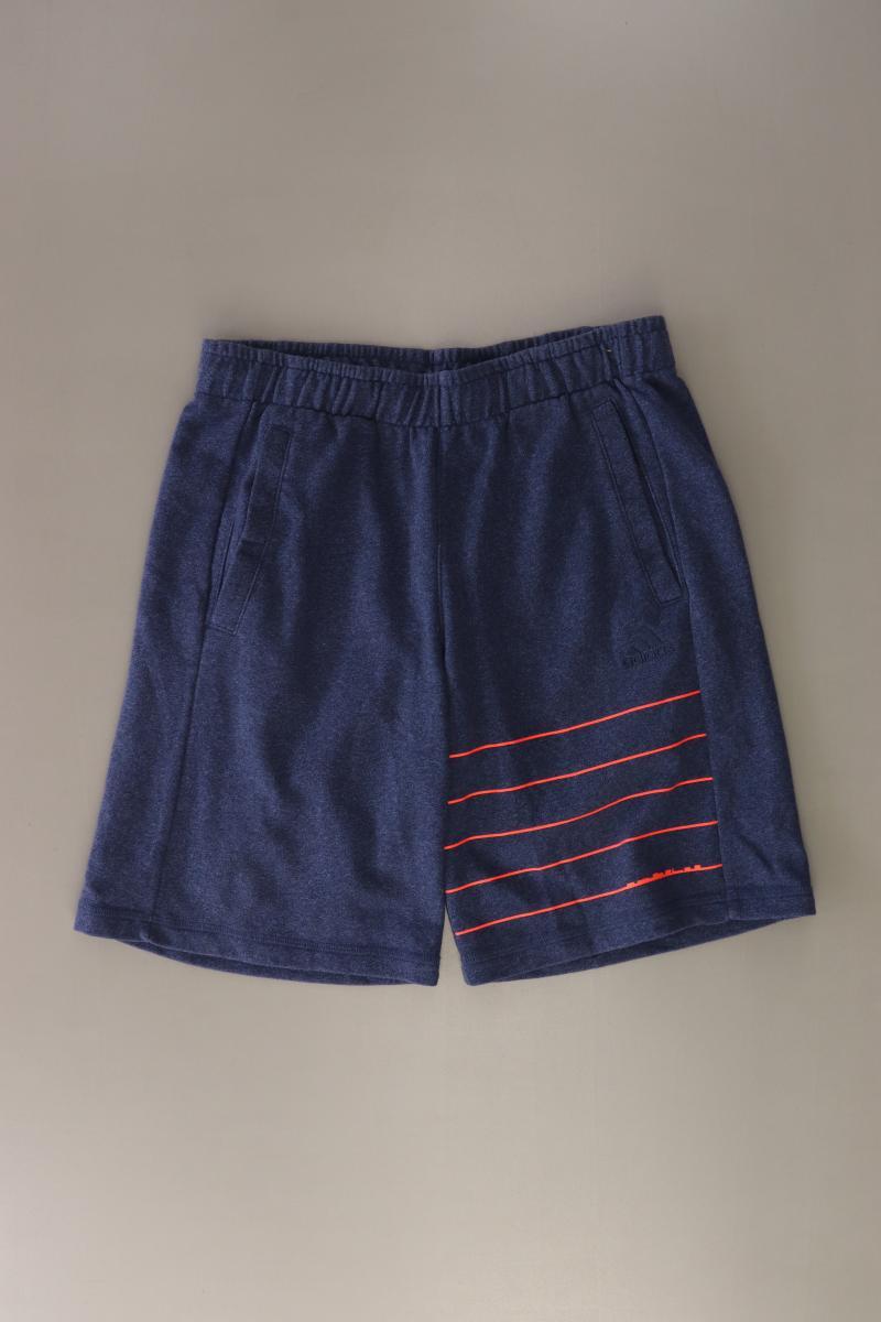 Adidas Shorts für Herren Gr. M blau aus Baumwolle