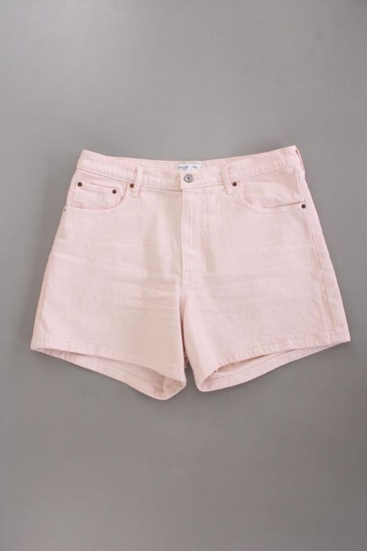 Abercrombie & Fitch Jeansshorts Gr. W32 rosa aus Baumwolle