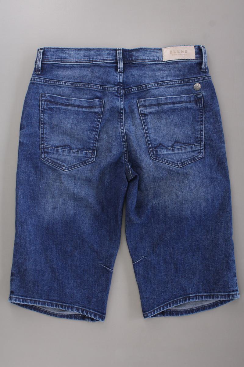 Blend Jeansshorts für Herren Gr. M blau aus Baumwolle