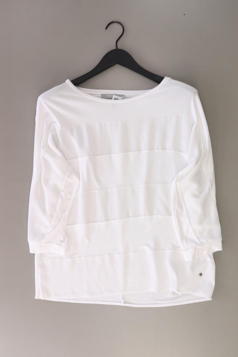 Betty & Co. Oversize-Shirt Gr. M 3/4 Ärmel weiß