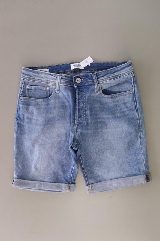 Jack & Jones Jeansshorts für Herren Gr. M blau aus Baumwolle