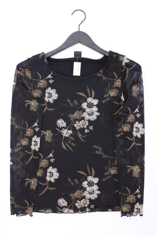 s.Oliver Black Label Longsleeve-Shirt Gr. 36 mit Blumenmuster neuwertig Langarm