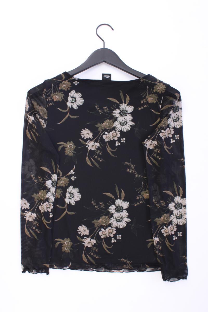 s.Oliver Black Label Longsleeve-Shirt Gr. 36 mit Blumenmuster neuwertig Langarm
