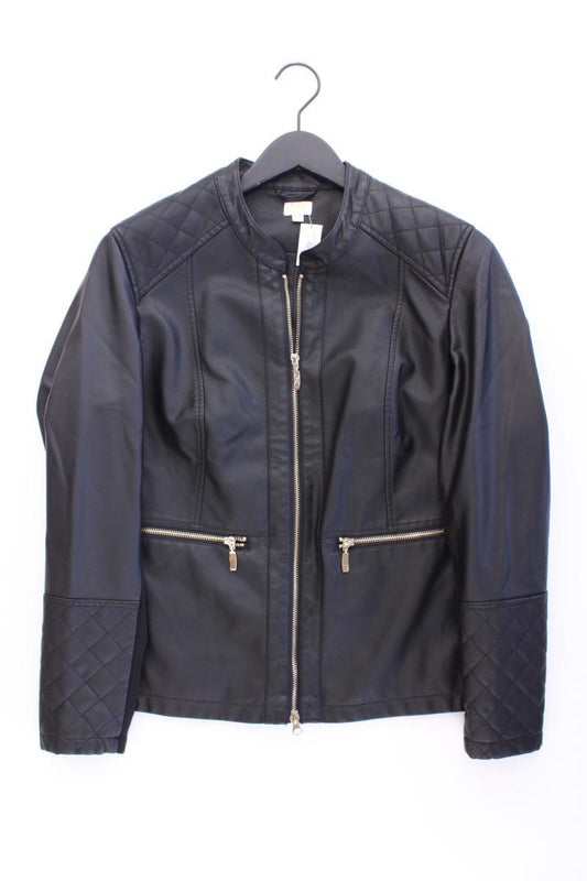 VA Milano Kunstlederjacke Gr. 44 schwarz aus Viskose