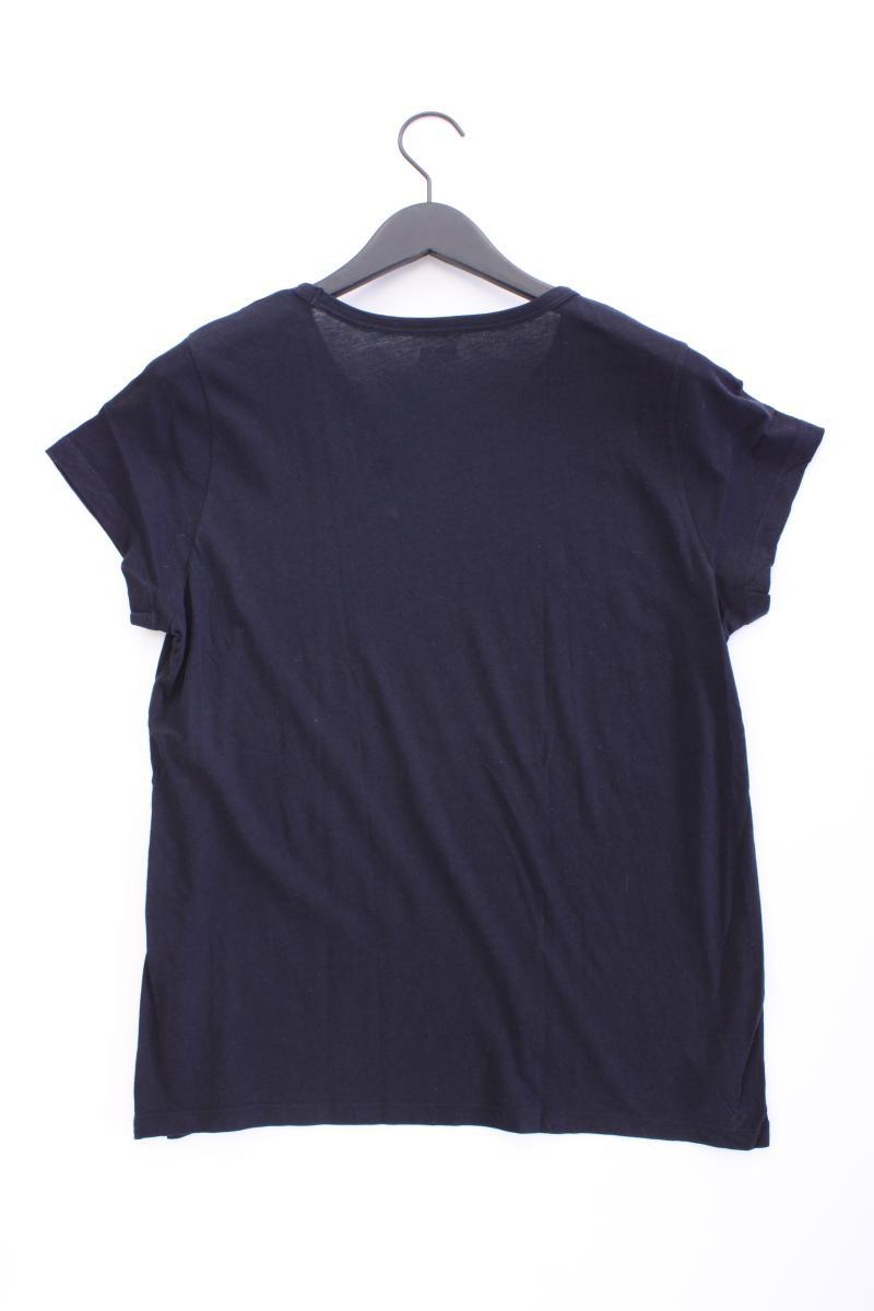 DKNY Printshirt Gr. L Kurzarm blau