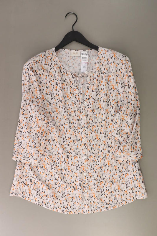 Paola Regular Bluse Gr. 46 3/4 Ärmel orange aus Viskose