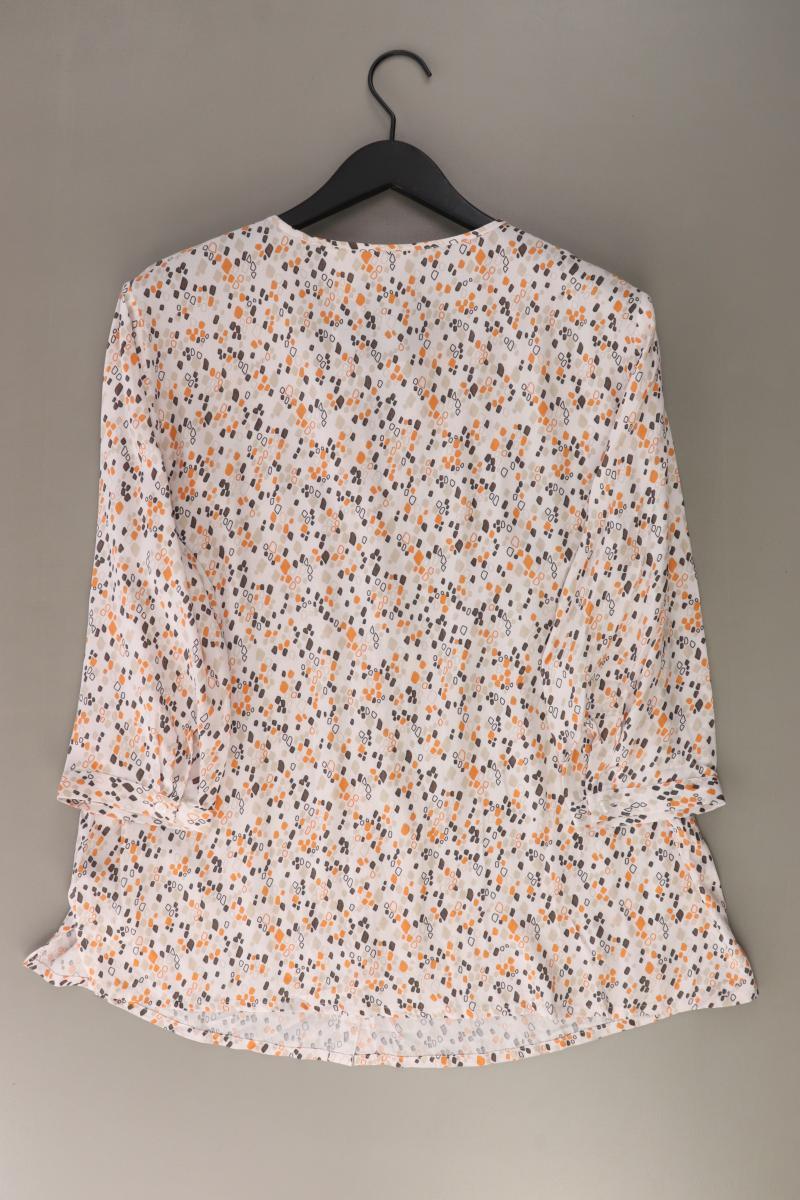 Paola Regular Bluse Gr. 46 3/4 Ärmel orange aus Viskose