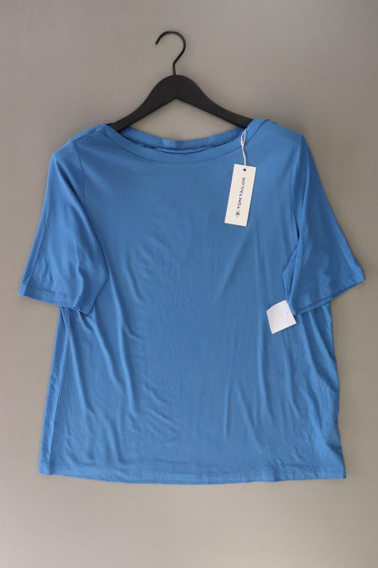Tom Tailor T-Shirt Gr. XXXL neu mit Etikett Kurzarm blau aus Baumwolle