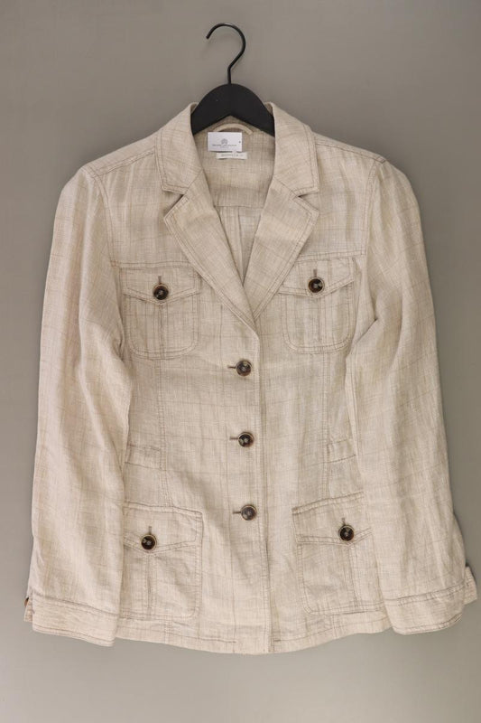 Bonita Leinenblazer Gr. 46 creme