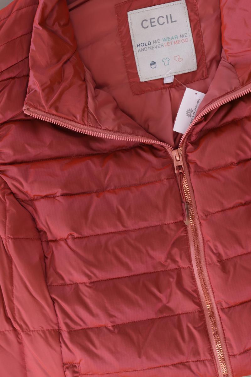 Cecil Steppweste Gr. XL rot aus Polyester