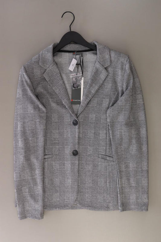 Street One Jerseyblazer Gr. 44 kariert neu mit Etikett Neupreis: 49,99€! grau