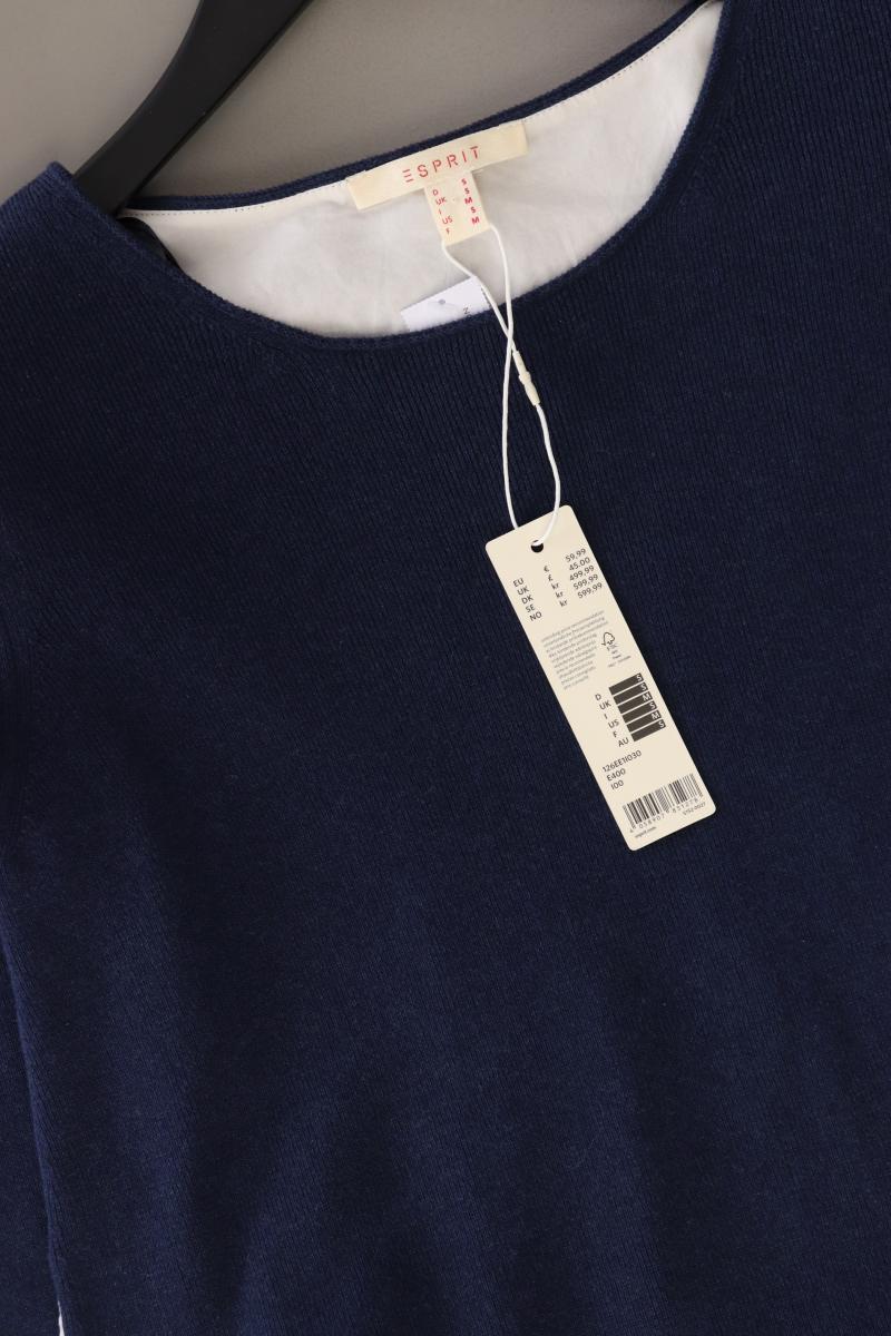 Esprit Feinstrickpullover Gr. S neu mit Etikett Neupreis: 59,99€! blau