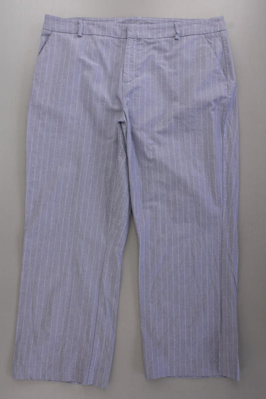 Monari Stoffhose Gr. 48 gestreift grau