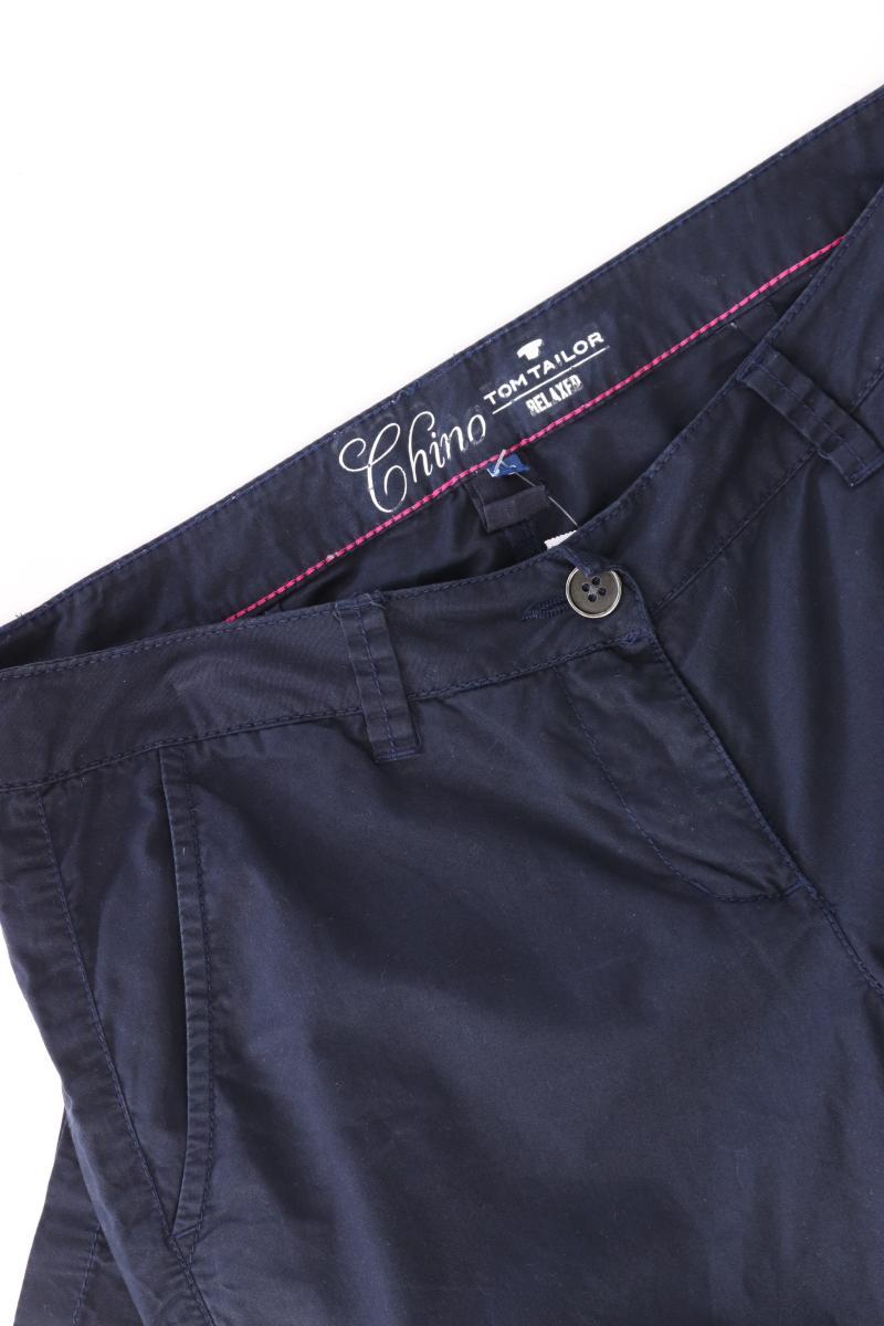Tom Tailor Chinohose Gr. 38 blau aus Baumwolle