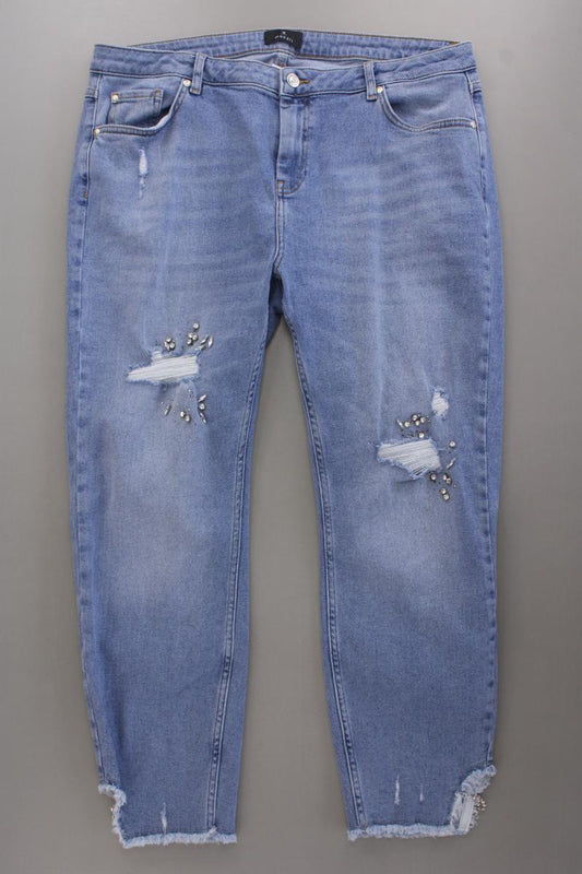 Monari Skinny Jeans Gr. 48 blau
