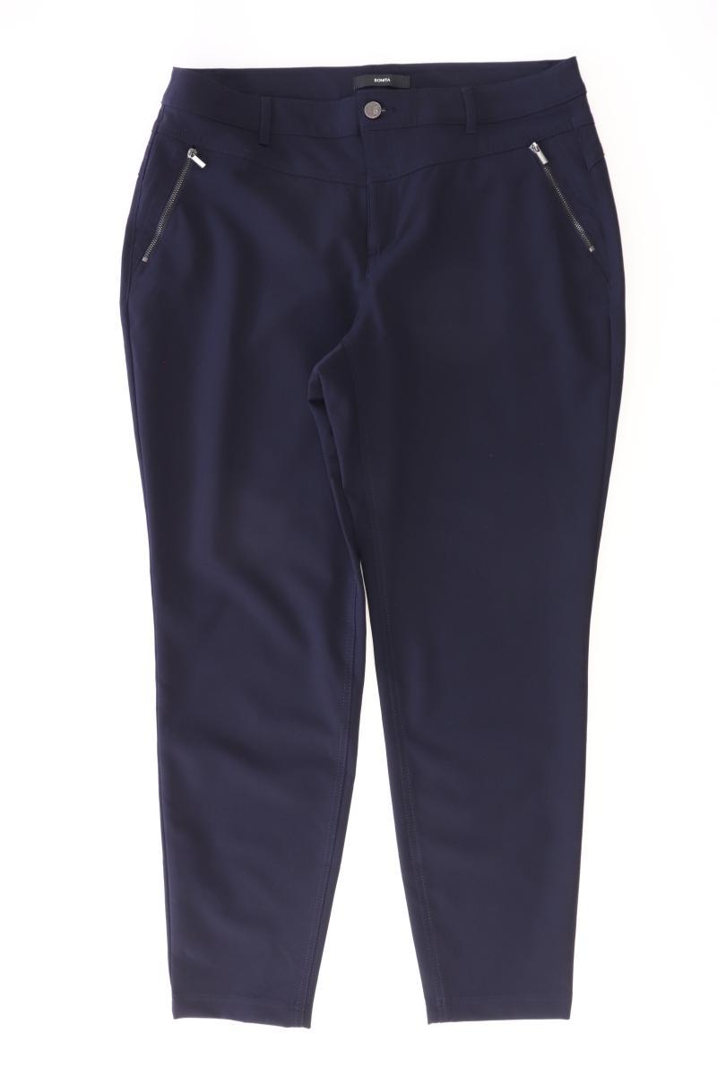 Bonita Stoffhose Gr. 42 blau aus Polyester