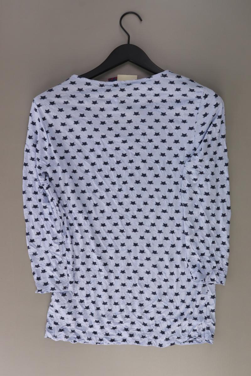 Tom Tailor Shirt mit Katzenmuster Gr. S neu mit Etikett Neupreis: 29,99€! blau