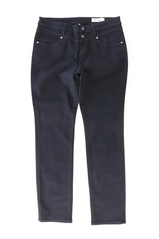 s.Oliver Hose Gr. 40/L30 schwarz aus Baumwolle