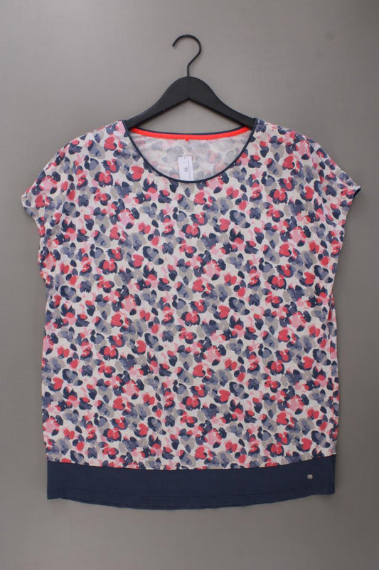 Gerry Weber Printshirt Gr. 46 Kurzarm mehrfarbig