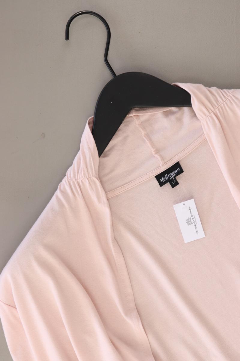 Steilmann Regular Cardigan Gr. L 3/4 Ärmel rosa