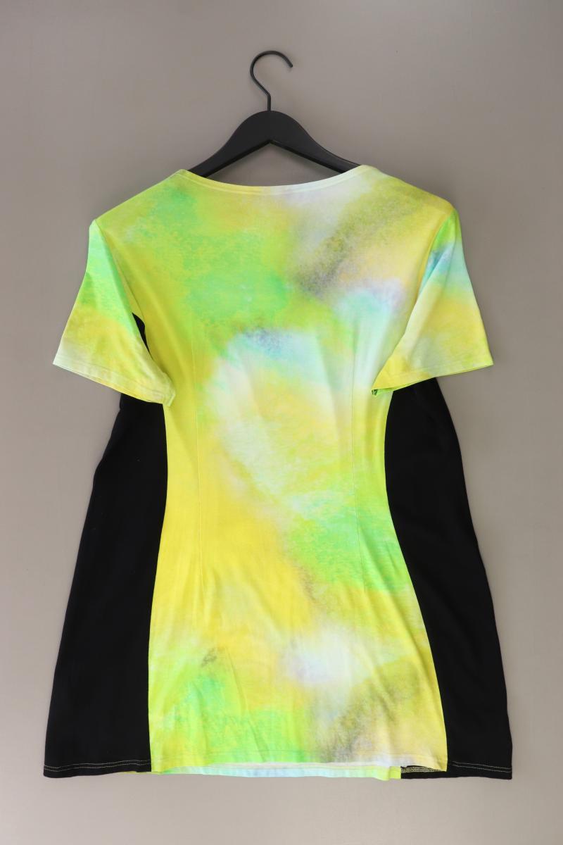 Seidel Printshirt Gr. 44 Kurzarm gelb aus Viskose