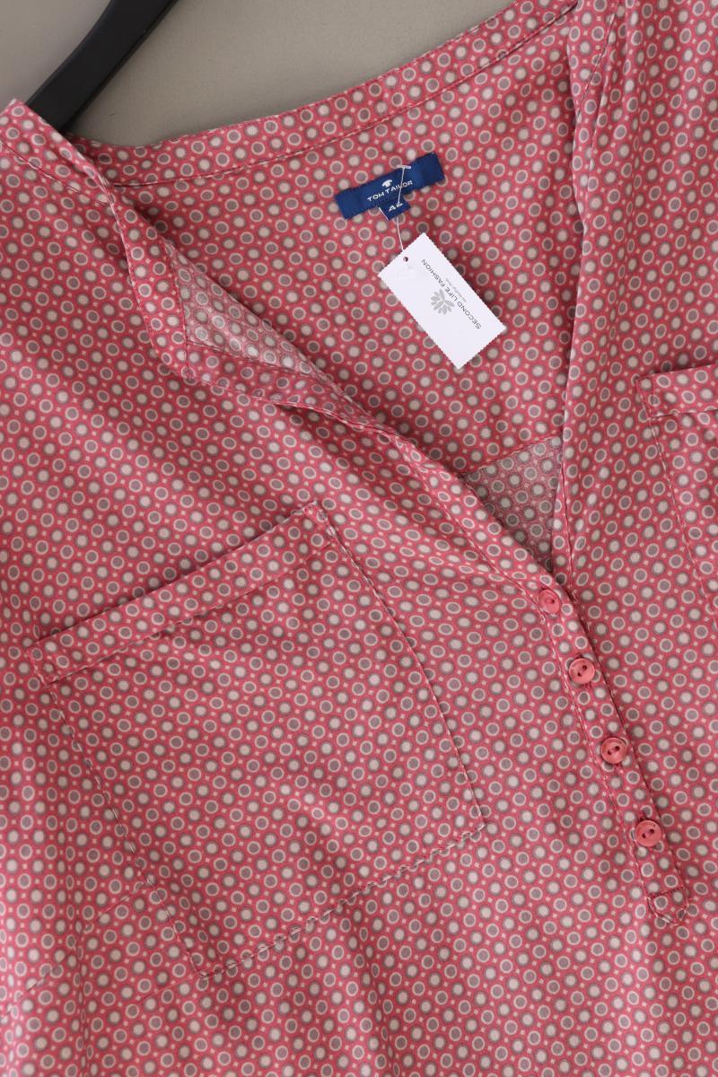 Tom Tailor Langarmbluse Gr. 46 rosa aus Baumwolle