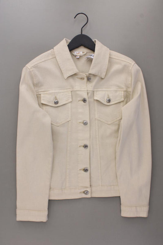 VA Milano Übergangsjacke Gr. 42 neuwertig creme aus Baumwolle