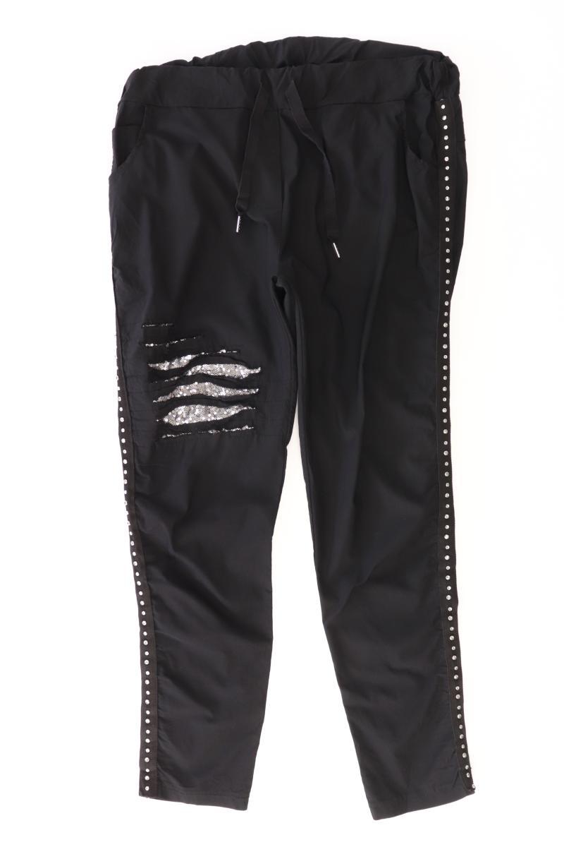 Liberty Hose Gr. XL mit Pailletten schwarz aus Polyester