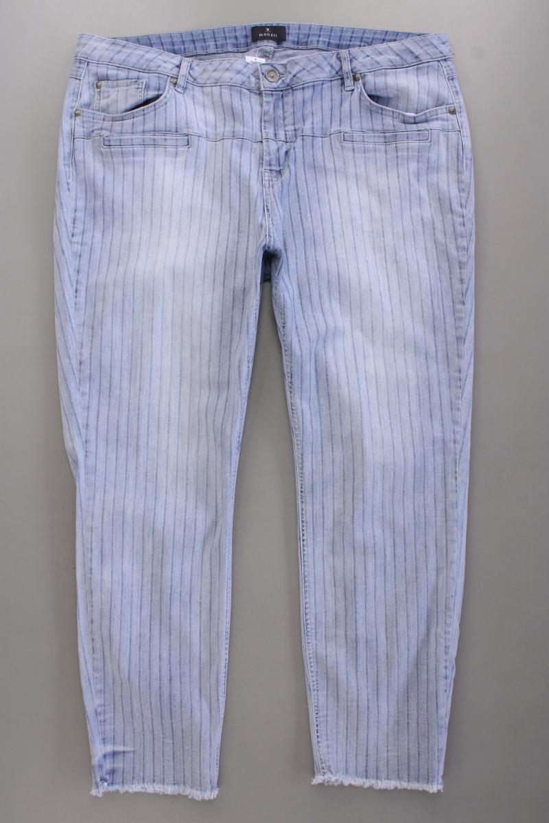Monari Skinny Jeans Gr. 48 blau