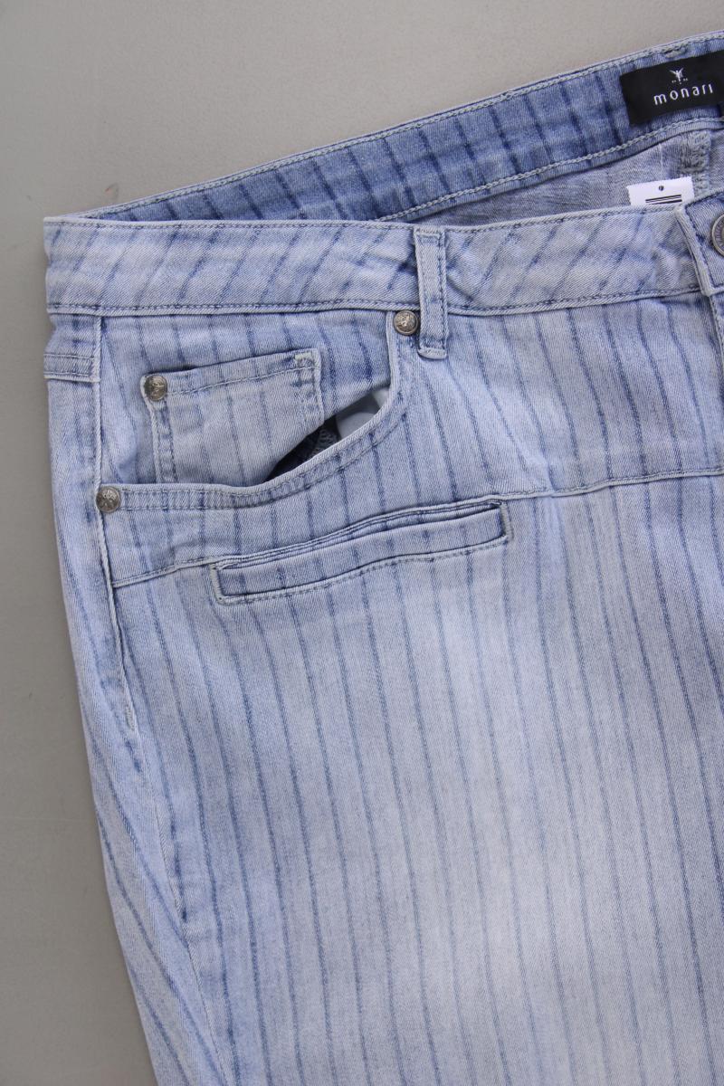 Monari Skinny Jeans Gr. 48 blau