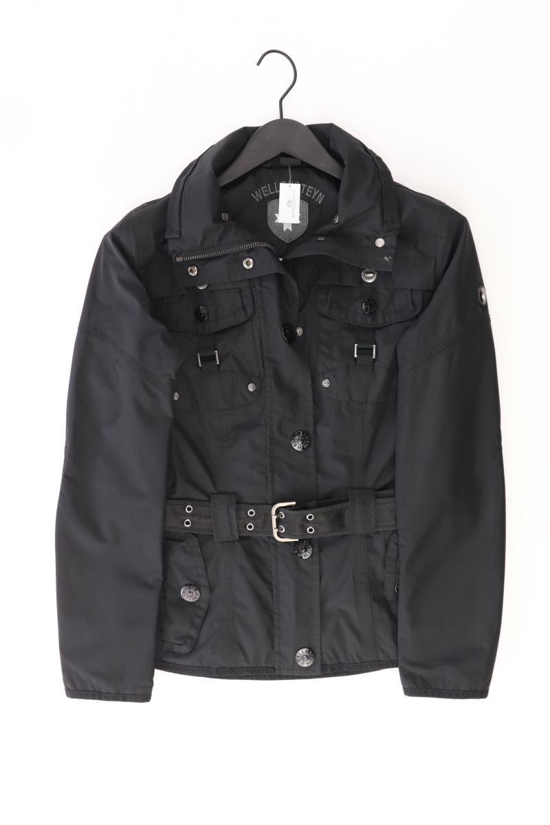 Wellensteyn Jacke "Chocolate" Gr. S mit Gürtel schwarz aus Polyester