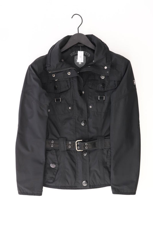 Wellensteyn Jacke "Chocolate" Gr. S mit Gürtel schwarz aus Polyester