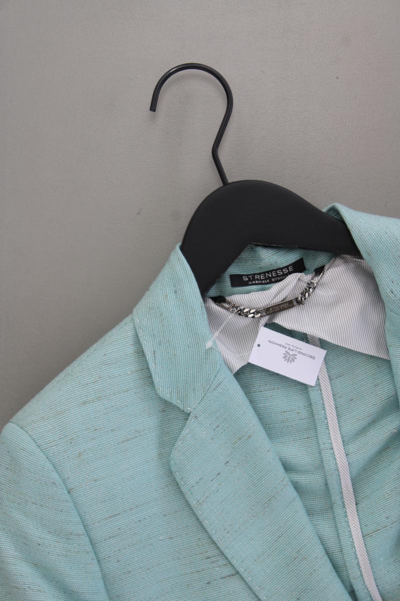 Strenesse Longblazer Gr. 40 neuwertig blau aus Viskose